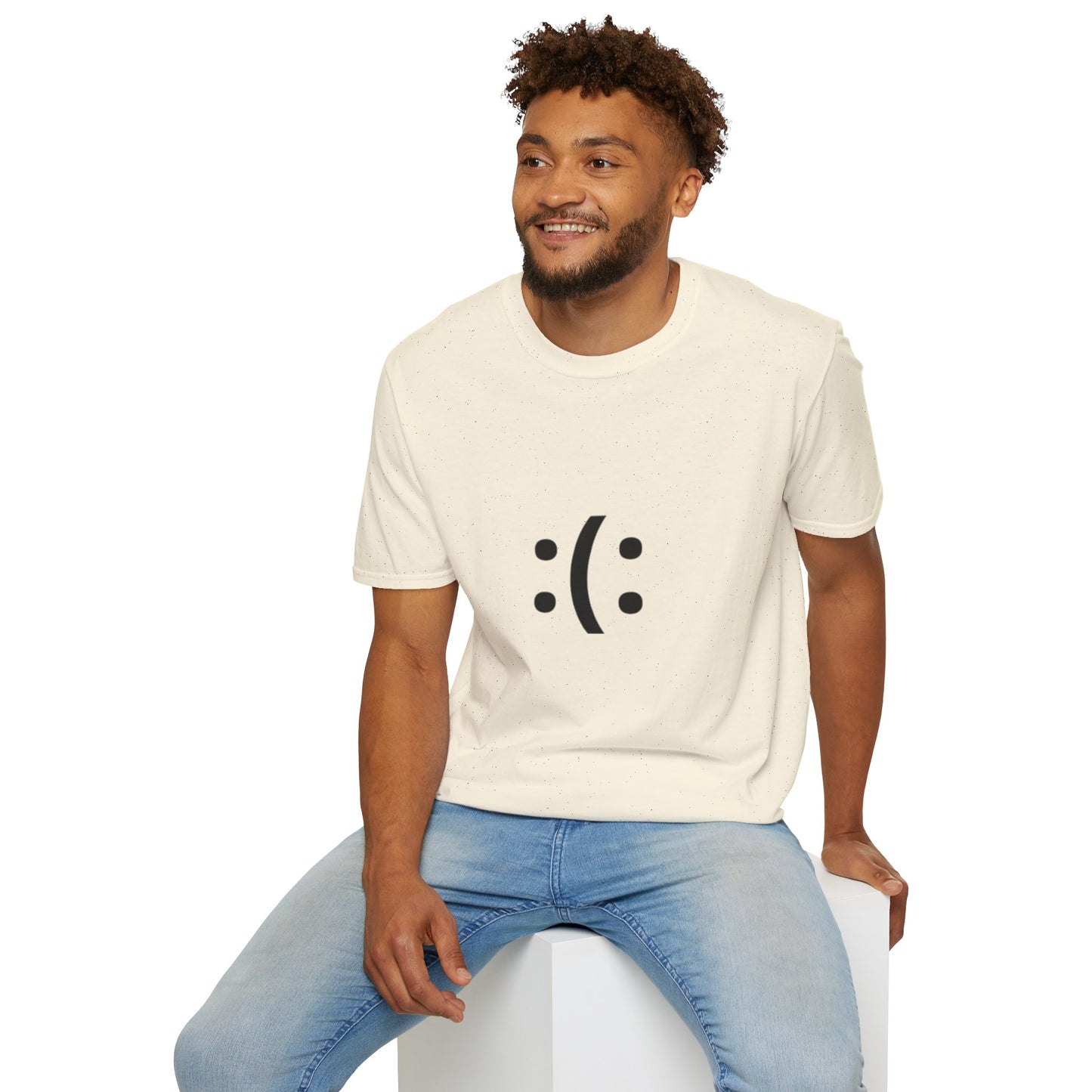 T-shirt Smiley Bipolaire - Unisex Softstyle T-Shirt