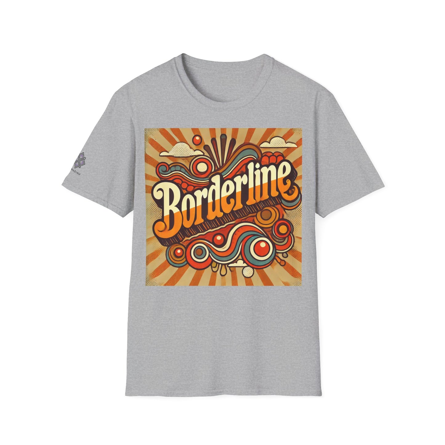 Borderline T-Shirt 70s  - Unisex Softstyle T-Shirt