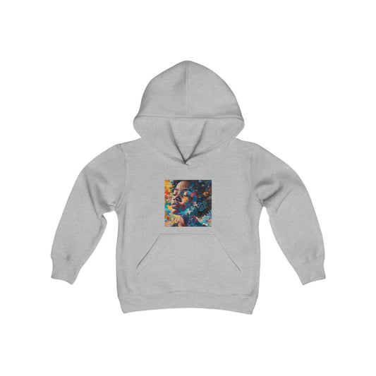 Hoodie Enfants "Le Puzzle de la Perception" - Youth Heavy Blend Hooded Sweatshirt