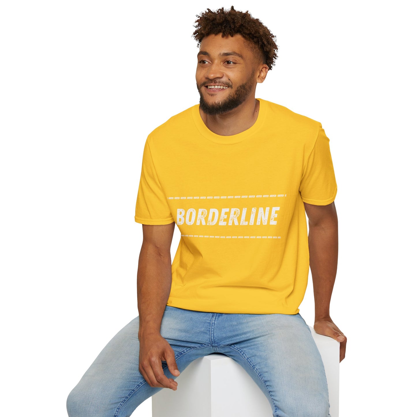 T-shirt "Borderline" - Unisex Softstyle T-Shirt