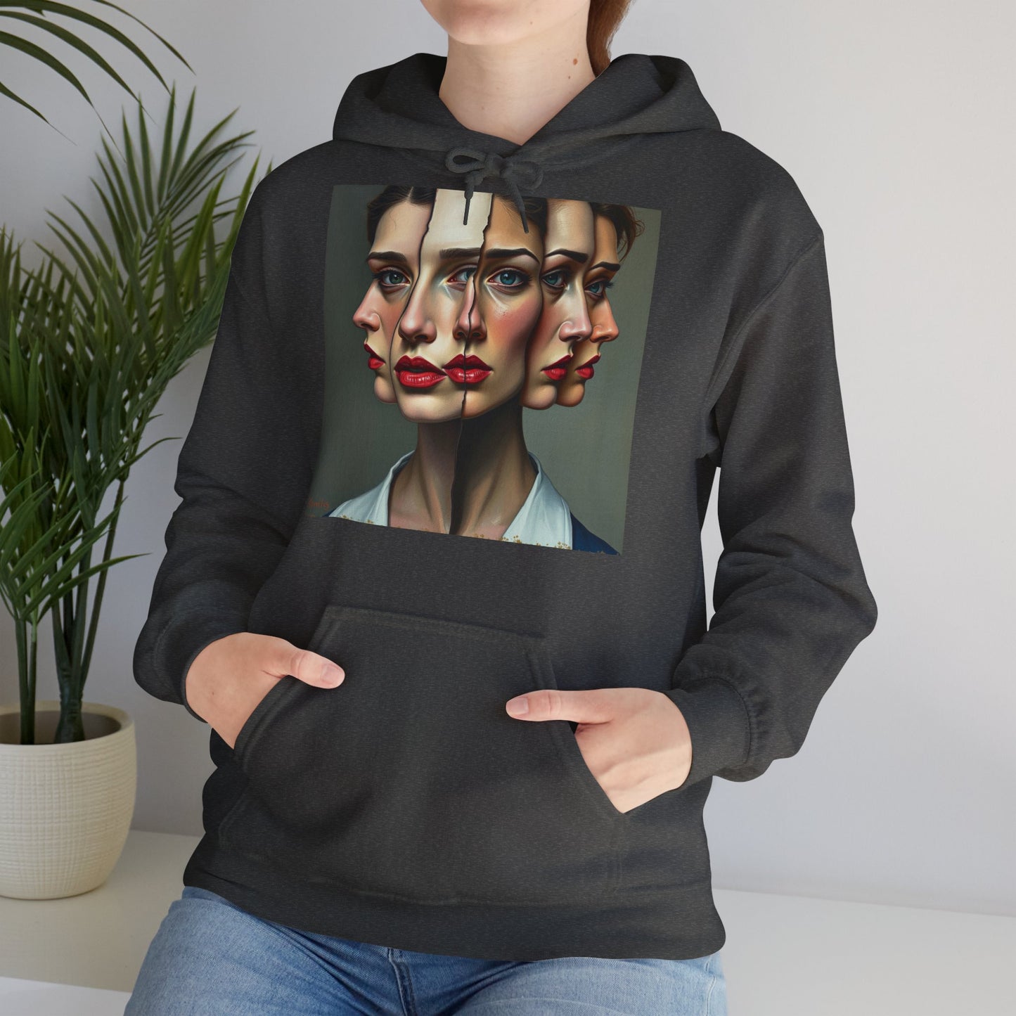 Hoodie "Reflets Fragmentés" - Unisex Heavy Blend™ Hooded Sweatshirt