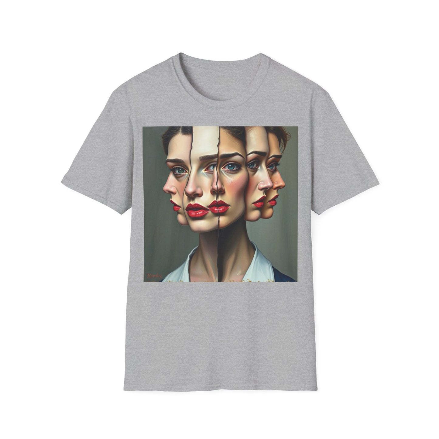 T-shirt " Reflets Fragmentés" TDI/DID - Unisex Softstyle T-Shirt