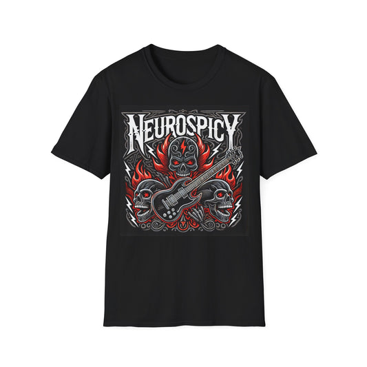 T-shirt "Metal Neurospicy" - Unisex Softstyle T-Shirt