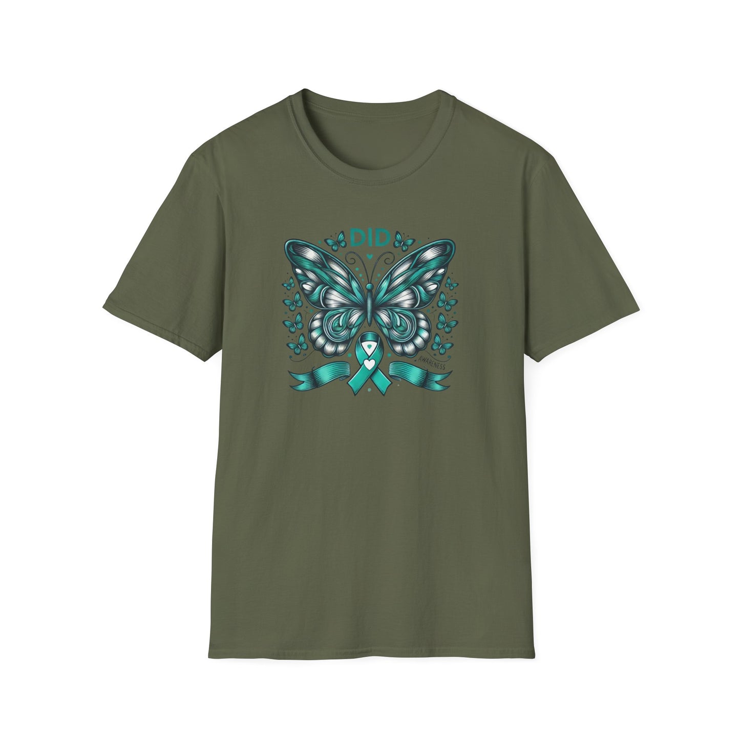 T-shirt "Butterfly" TDI/DID - Unisex Softstyle T-Shirt