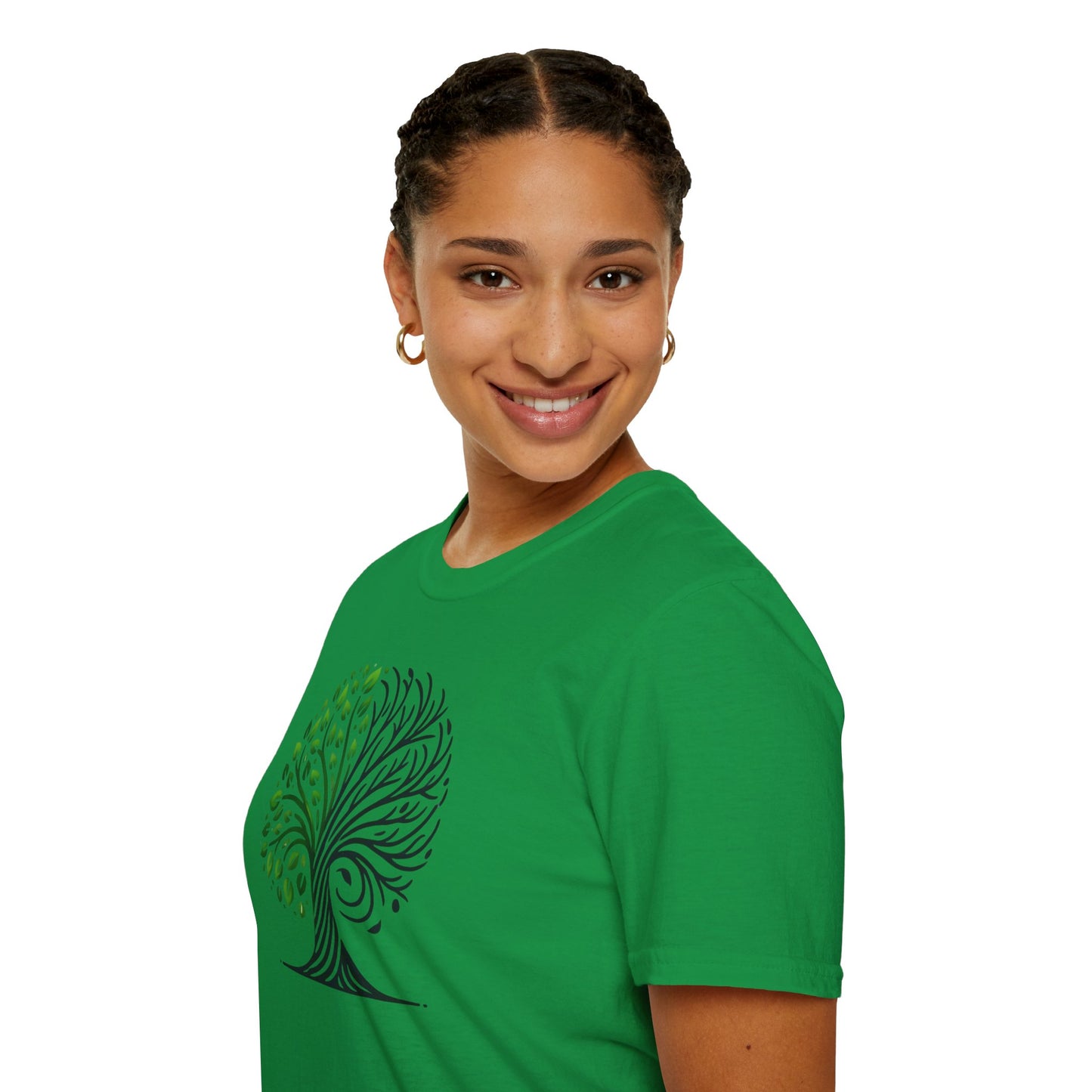 t-shirt "Symbole de l'arbre bipolaire" -Unisex Softstyle T-Shirt