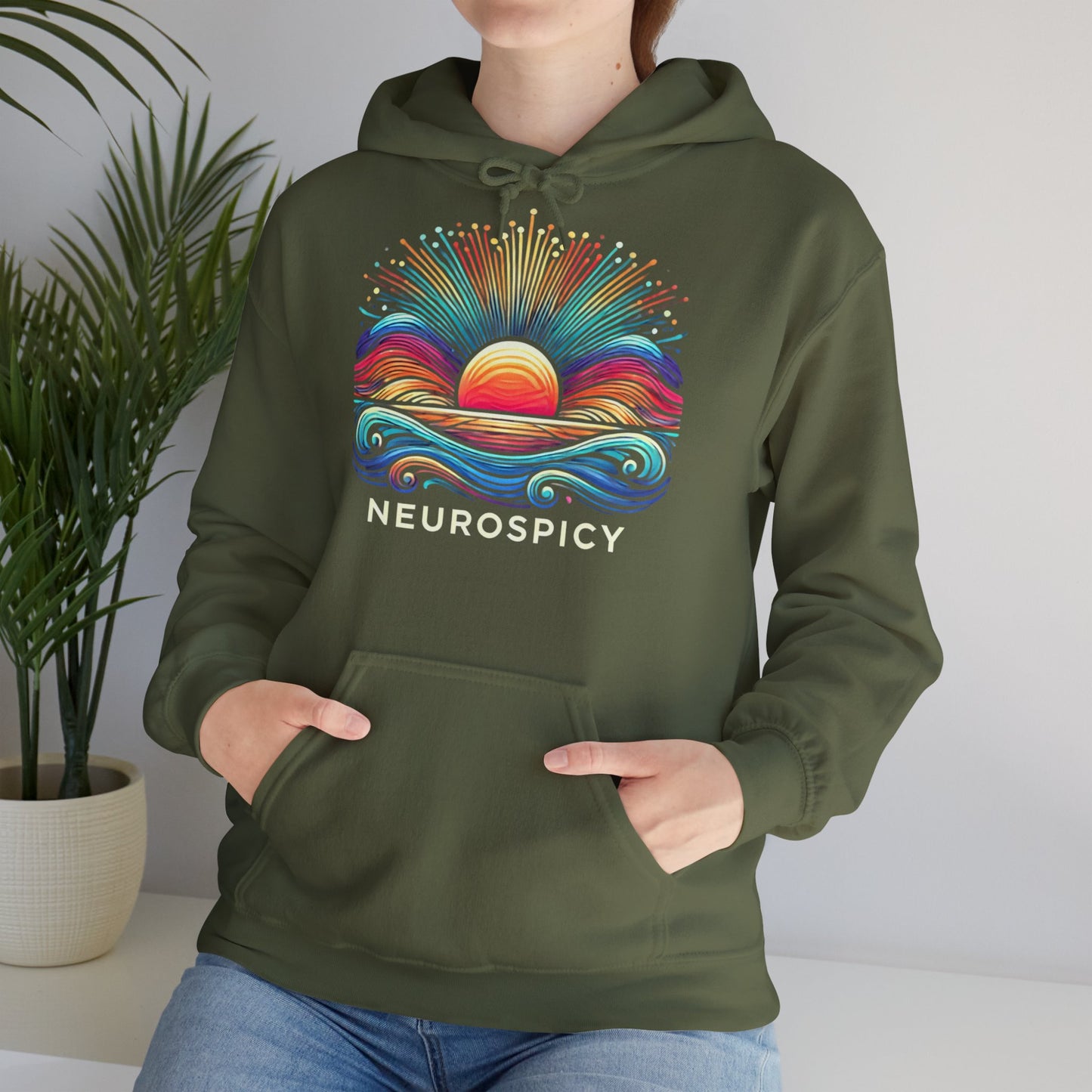 Hoodie "Neurospicy" - Unisex Heavy Blend™ Hooded Sweatshirt