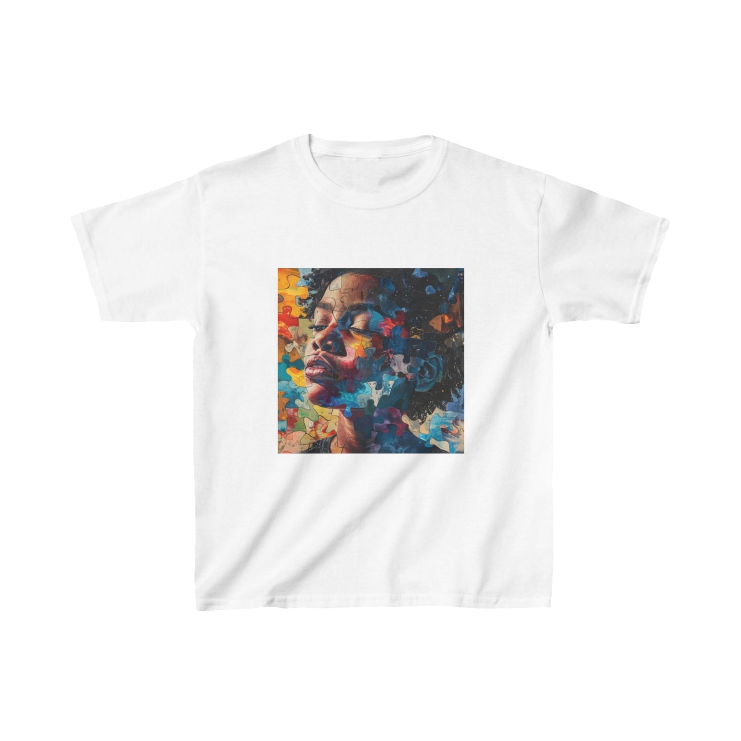 T-shirt "Le Puzzle de la Perception" - Kids Heavy Cotton™ Tee