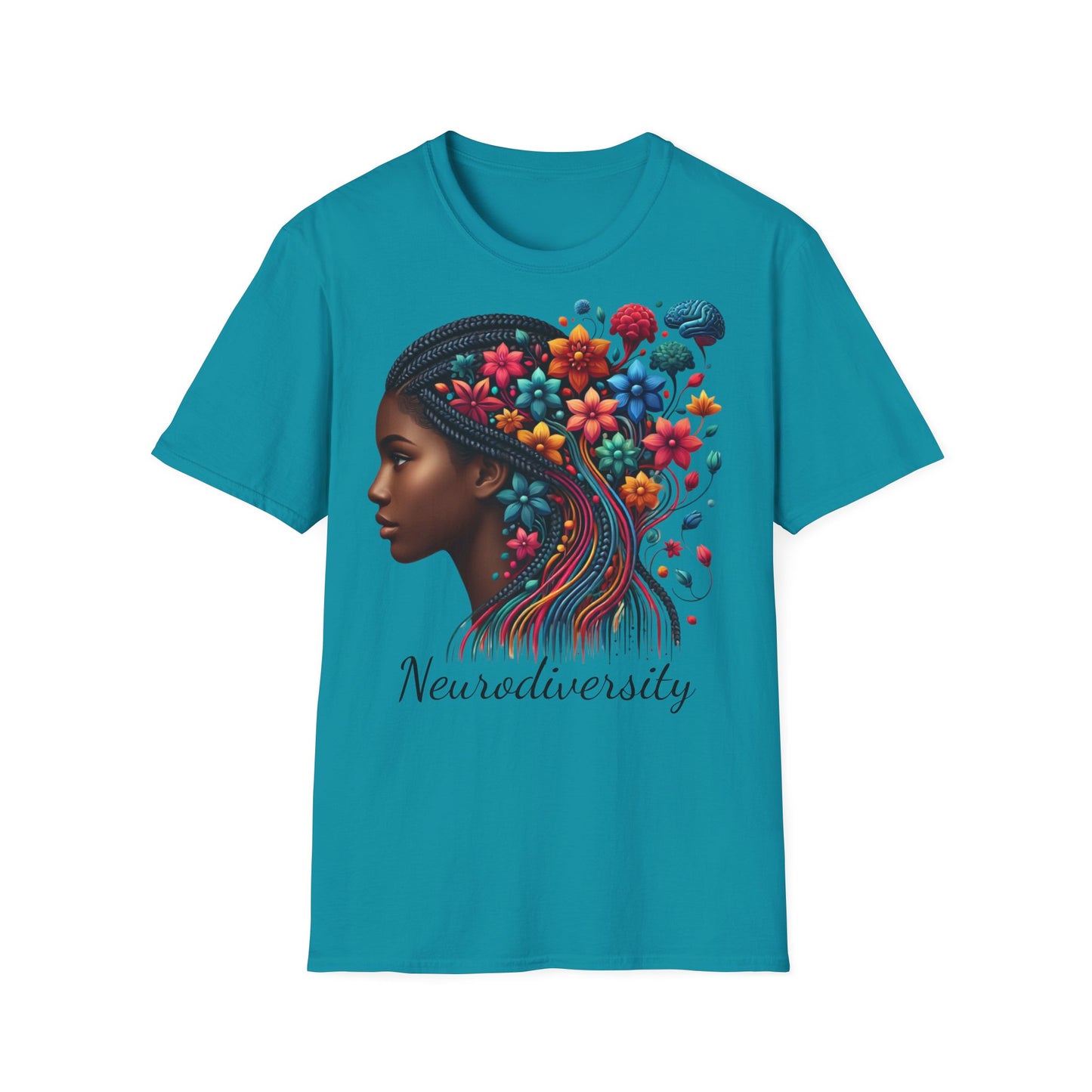 Femme Black Neurodiversity - Unisex Softstyle T-Shirt