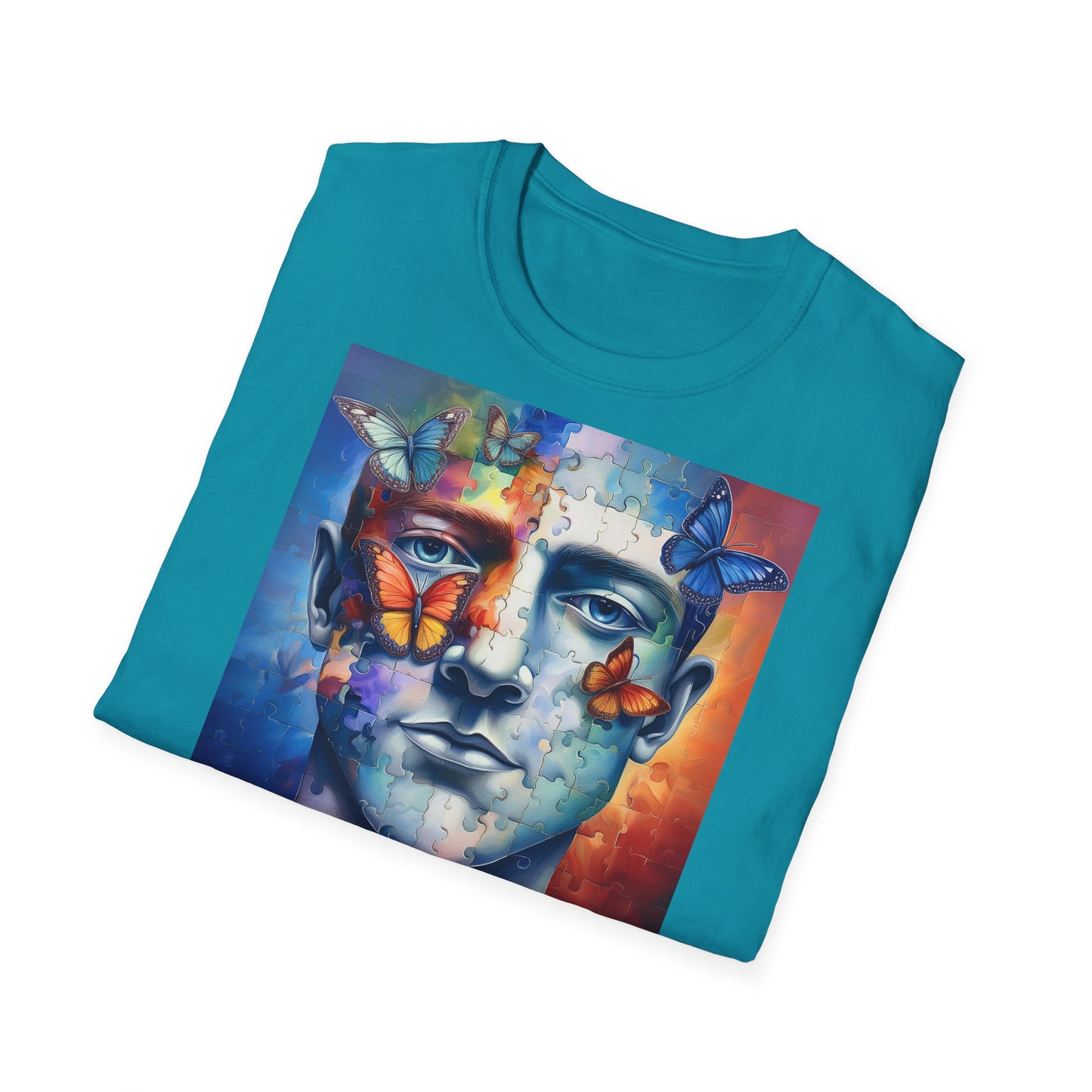 T-shirt "Puzzle de l’Âme" - Unisex Softstyle T-Shirt