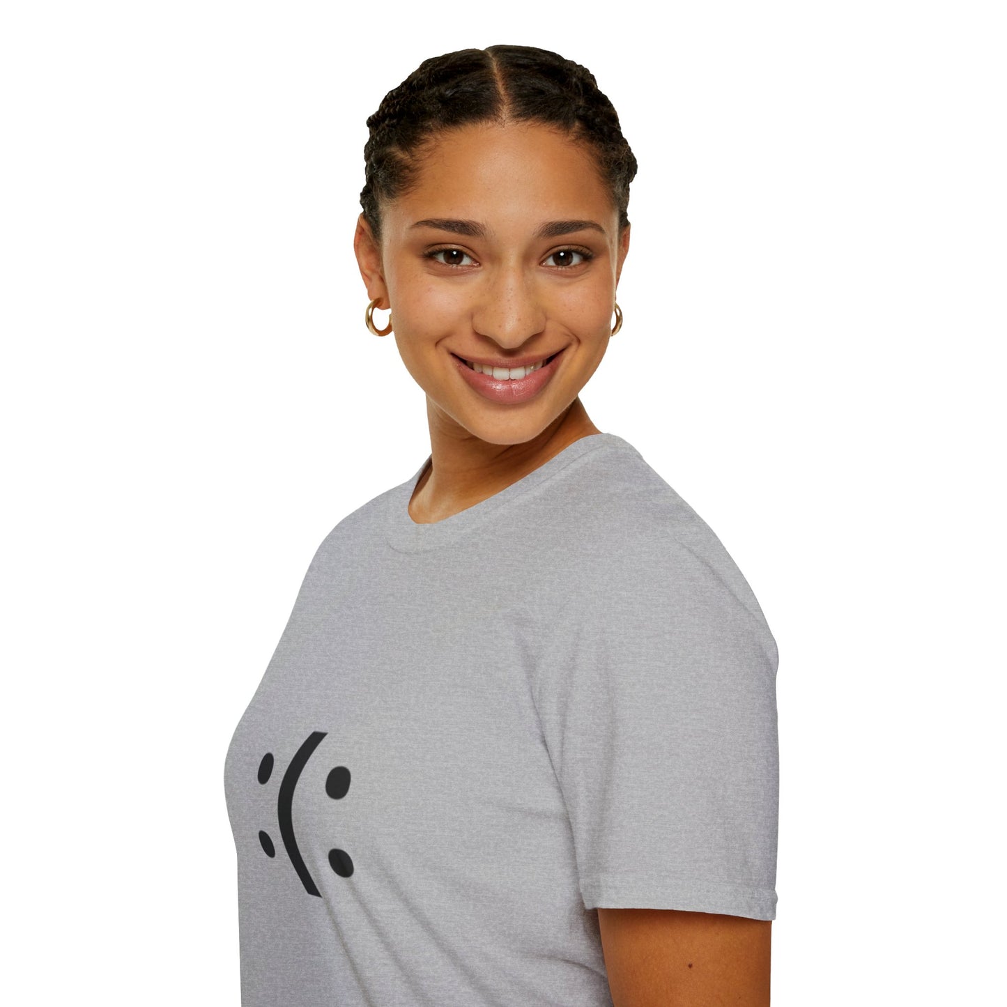 T-shirt Smiley Bipolaire - Unisex Softstyle T-Shirt