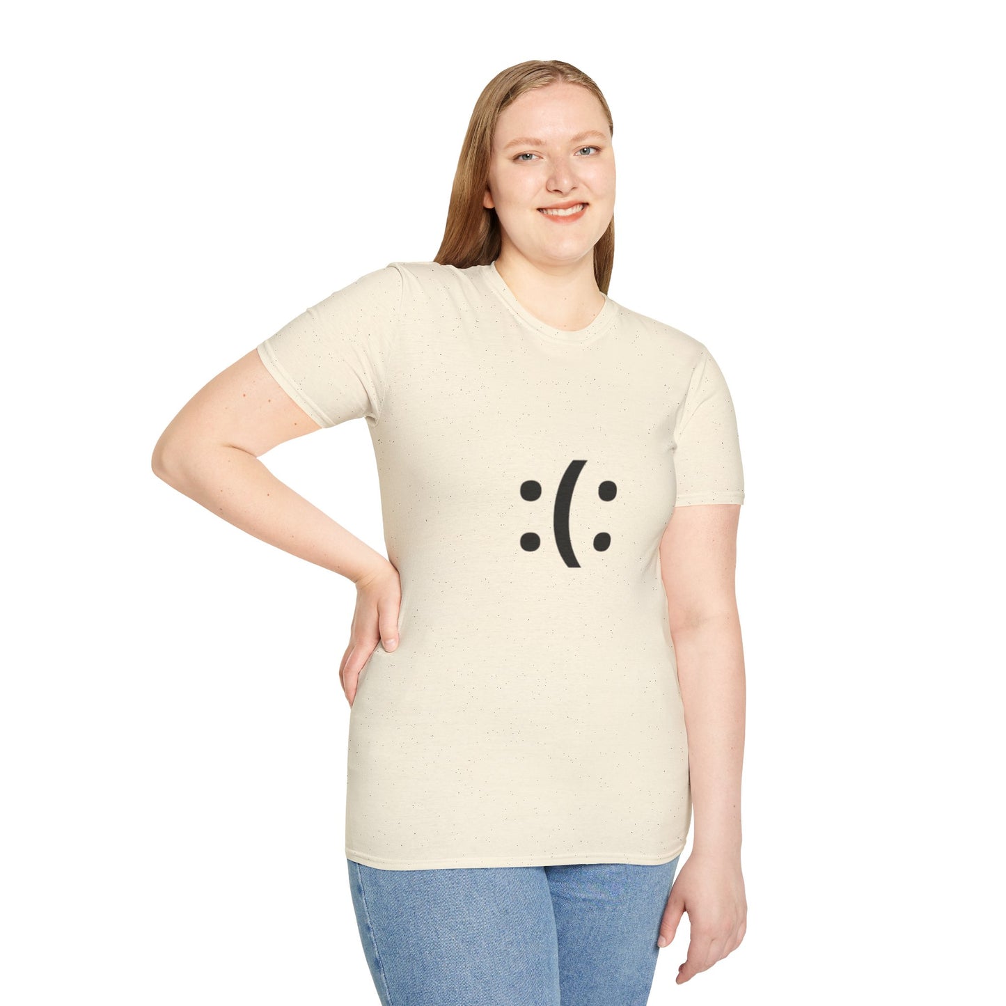 T-shirt Smiley Bipolaire - Unisex Softstyle T-Shirt