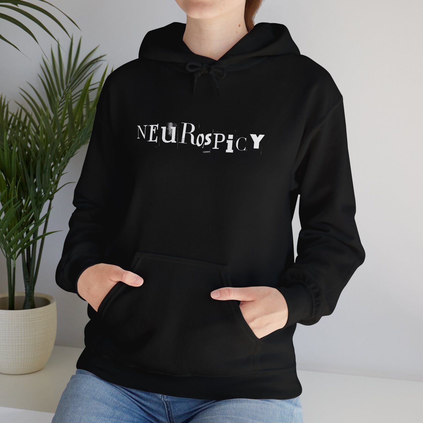 Hoodie "Neurospicy Collage" - Unisex Heavy Blend™ Hooded Sweatshirt