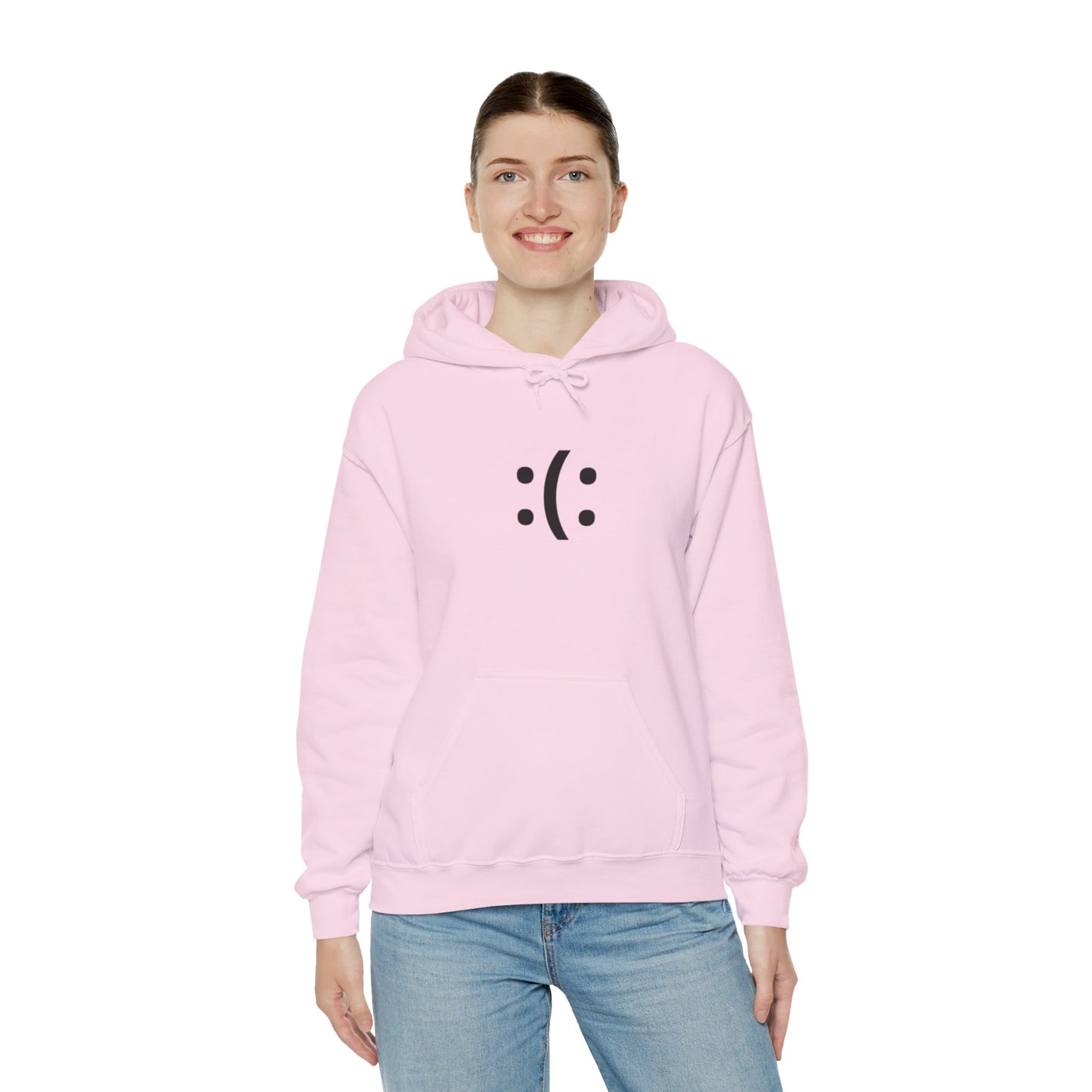 Hoodie "Smiley Bipolaire" - Unisex Heavy Blend™ Hooded Sweatshirt