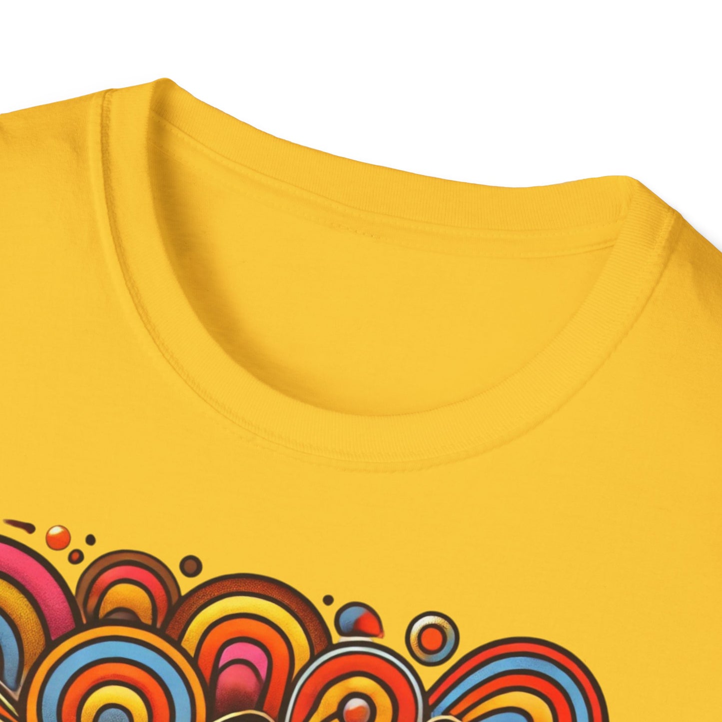 T-Shirt Dyslexia 70s -Unisex Softstyle T-Shirt