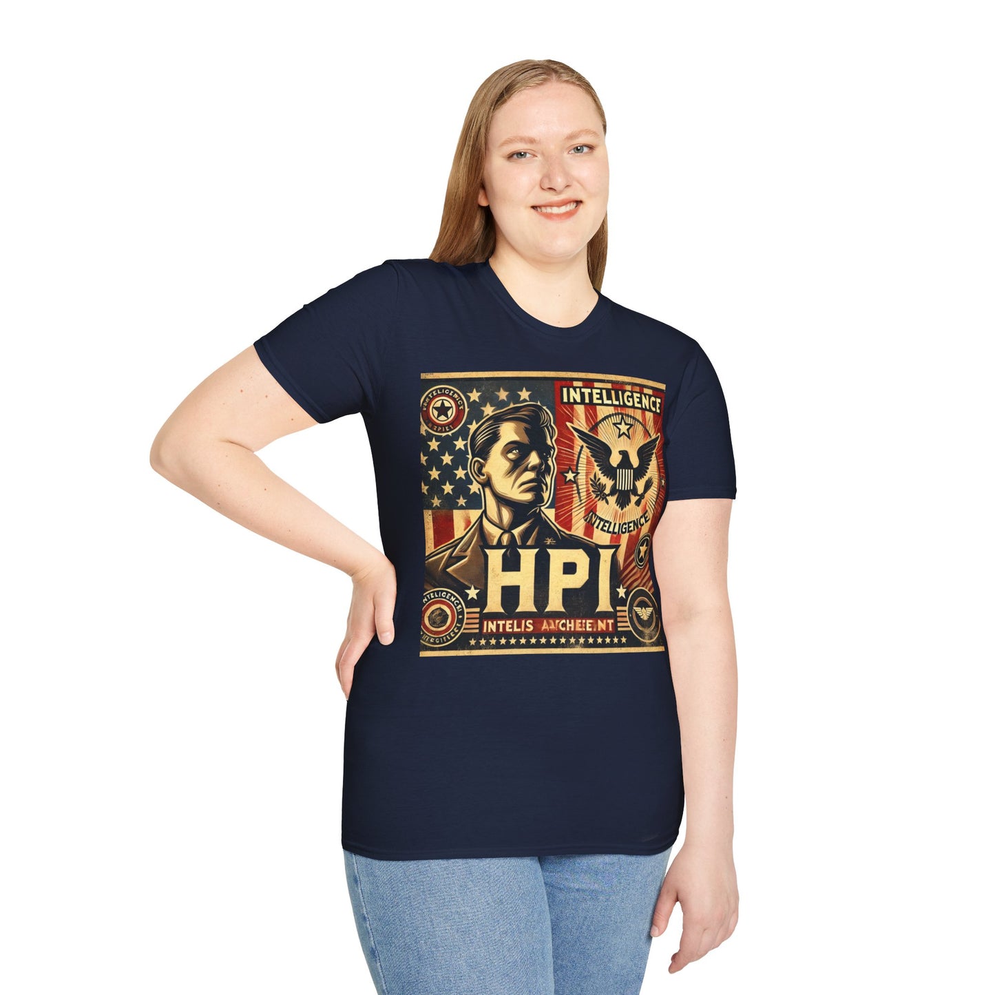 T-shirt "American HPI" - Unisex Softstyle T-Shirt