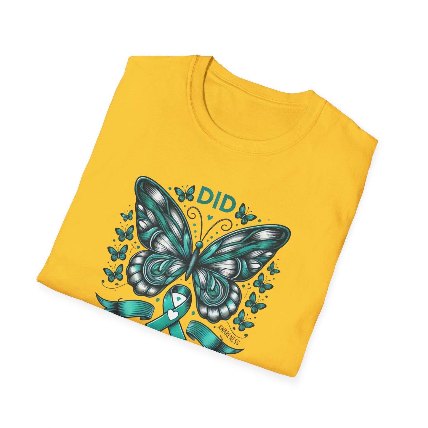 T-shirt "Butterfly" TDI/DID - Unisex Softstyle T-Shirt