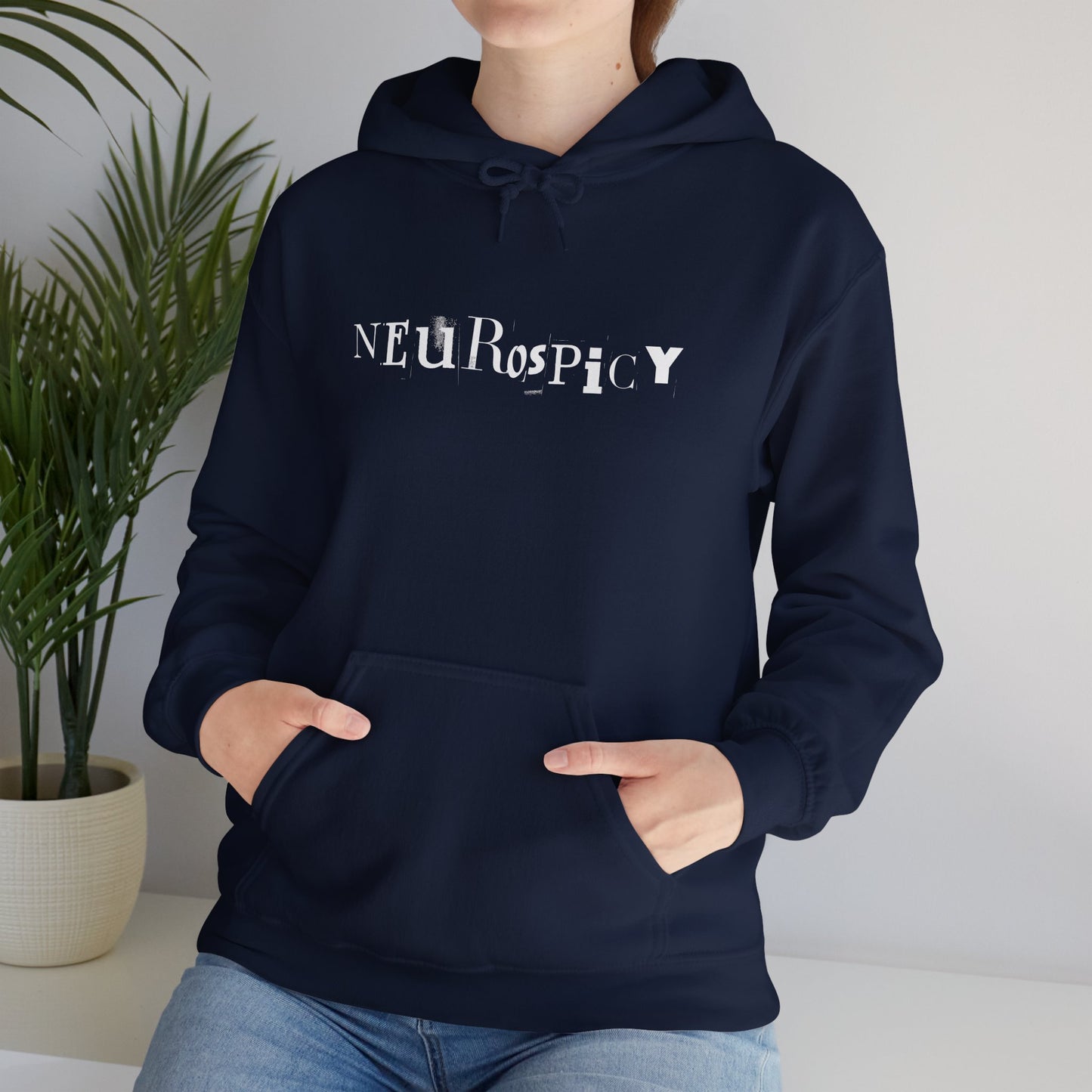 Hoodie "Neurospicy Collage" - Unisex Heavy Blend™ Hooded Sweatshirt