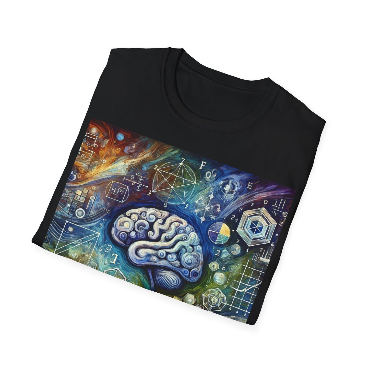 t-shirt "The brain " HPI / Gifted - Unisex Softstyle T-Shirt