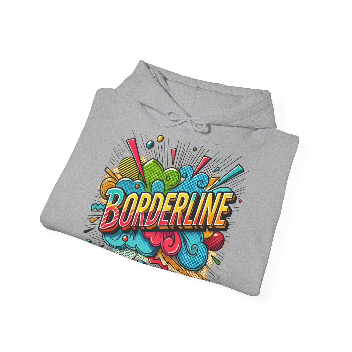 Hoodie " Borderline Kaboom" - Unisex Heavy Blend™ Hooded Sweatshirt