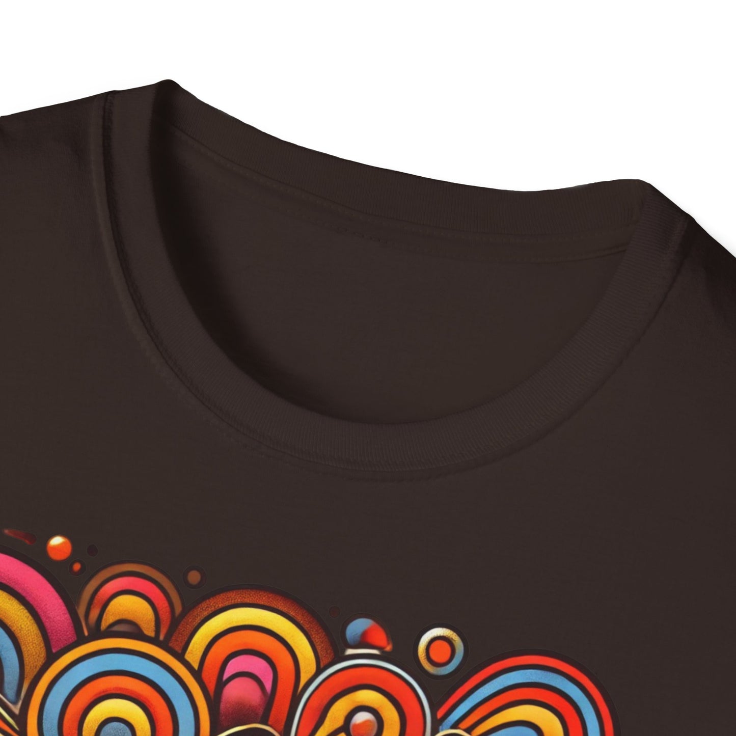 T-Shirt Dyslexia 70s -Unisex Softstyle T-Shirt