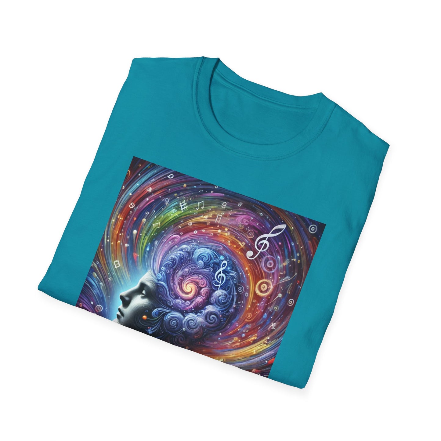 T-shirt "Vortex de pensées" HIP/Gifted - Unisex Softstyle T-Shirt