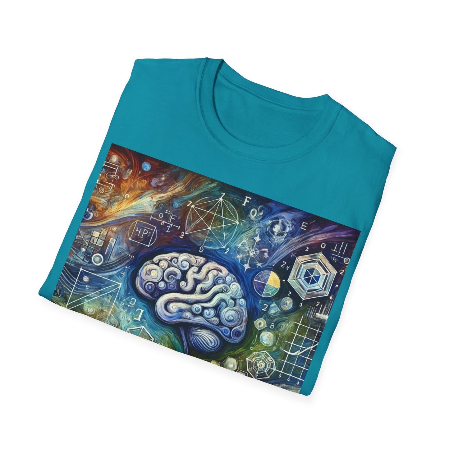 t-shirt "The brain " HPI / Gifted - Unisex Softstyle T-Shirt