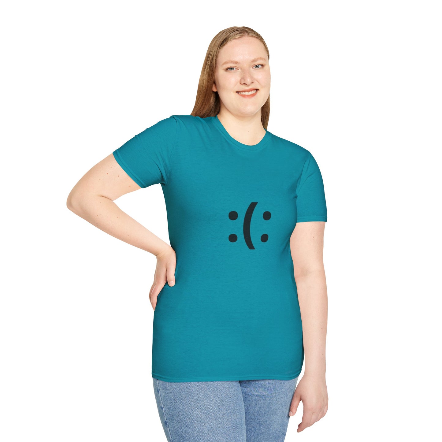 T-shirt Smiley Bipolaire - Unisex Softstyle T-Shirt