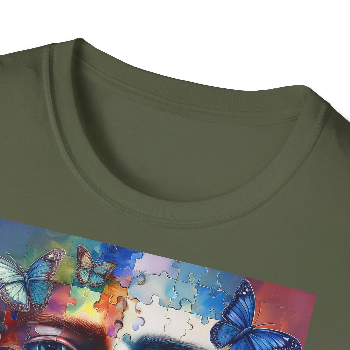 T-shirt "Puzzle de l’Âme" - Unisex Softstyle T-Shirt