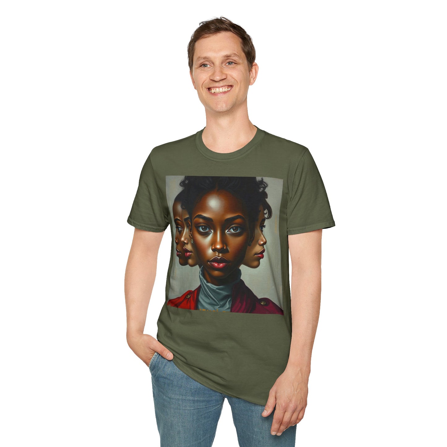 T-shirt "Identités Miroirs" TDI/DID - Unisex Softstyle T-Shirt