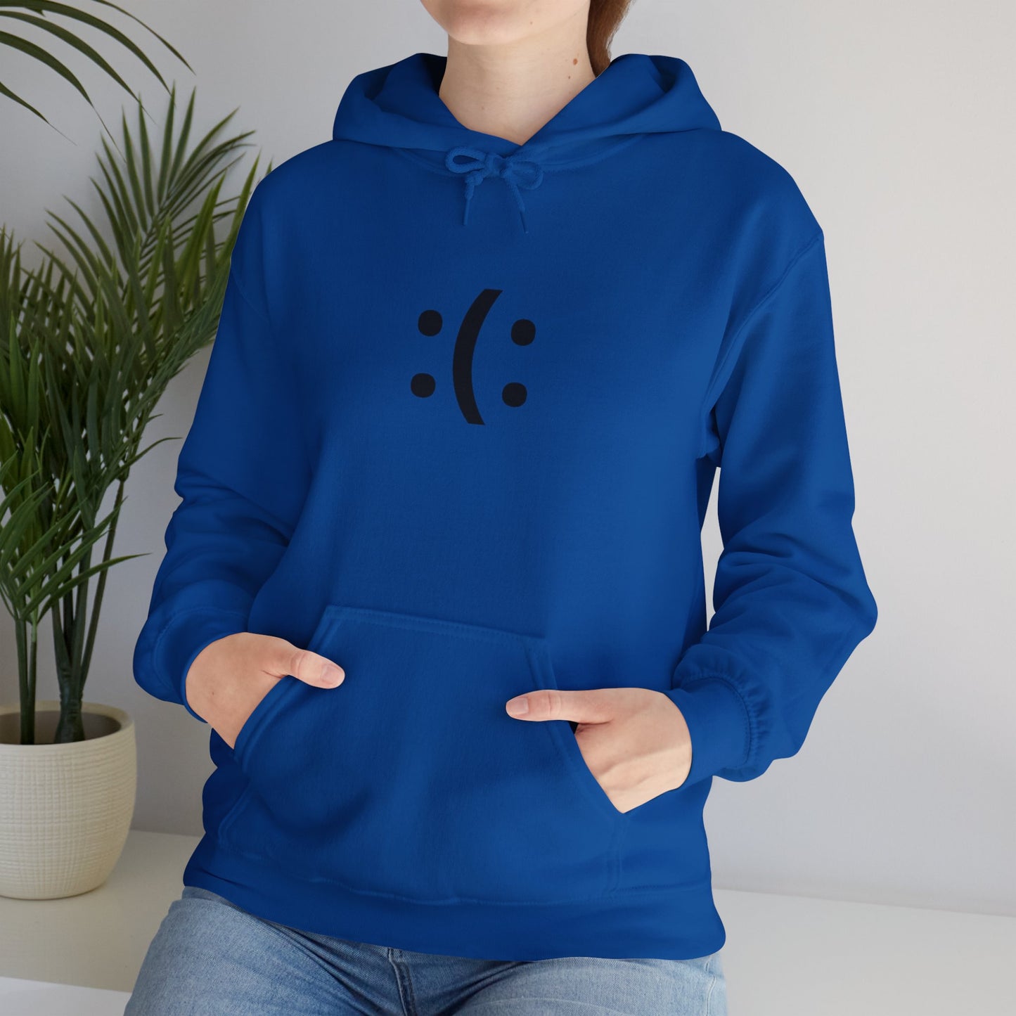 Hoodie "Smiley Bipolaire" - Unisex Heavy Blend™ Hooded Sweatshirt