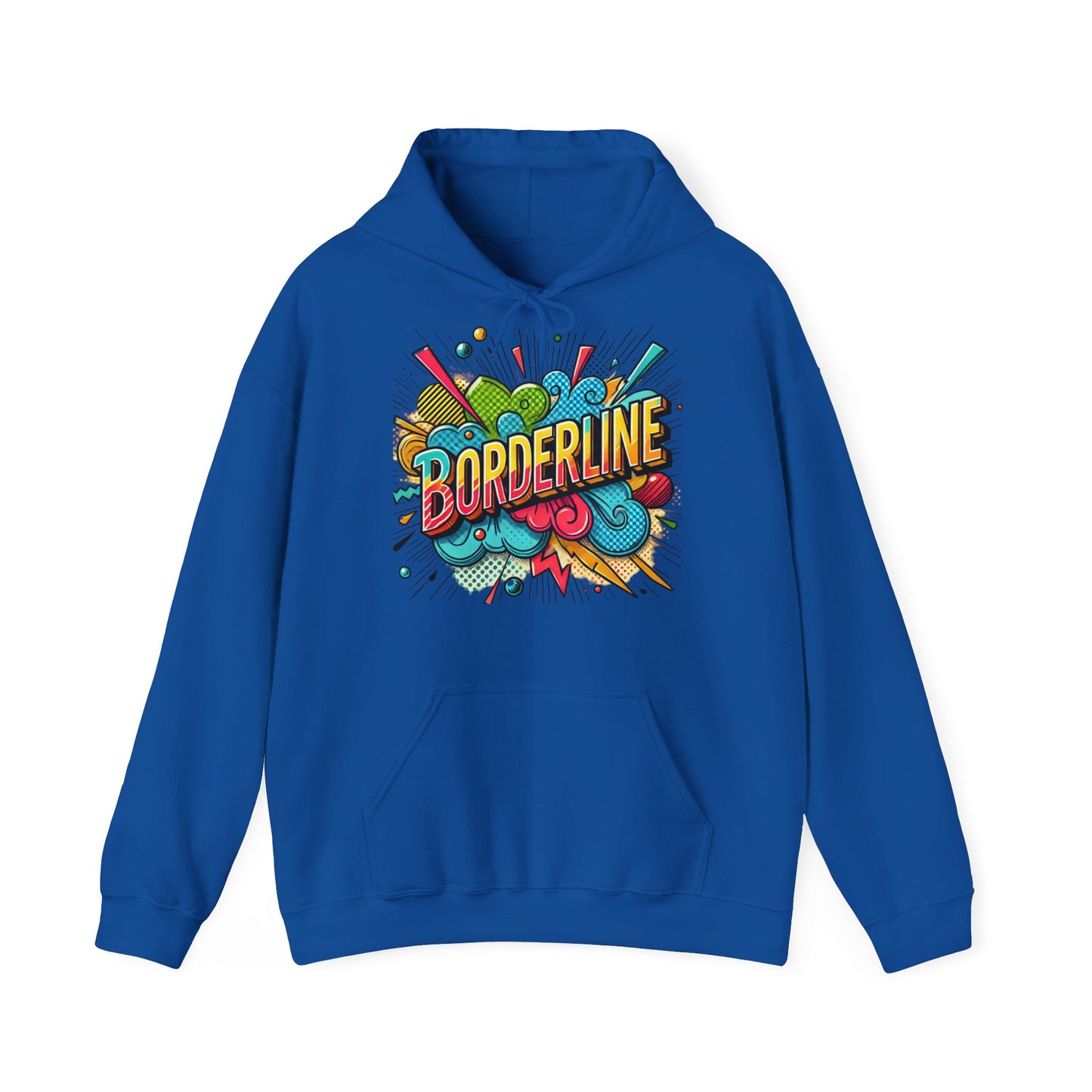 Hoodie " Borderline Kaboom" - Unisex Heavy Blend™ Hooded Sweatshirt