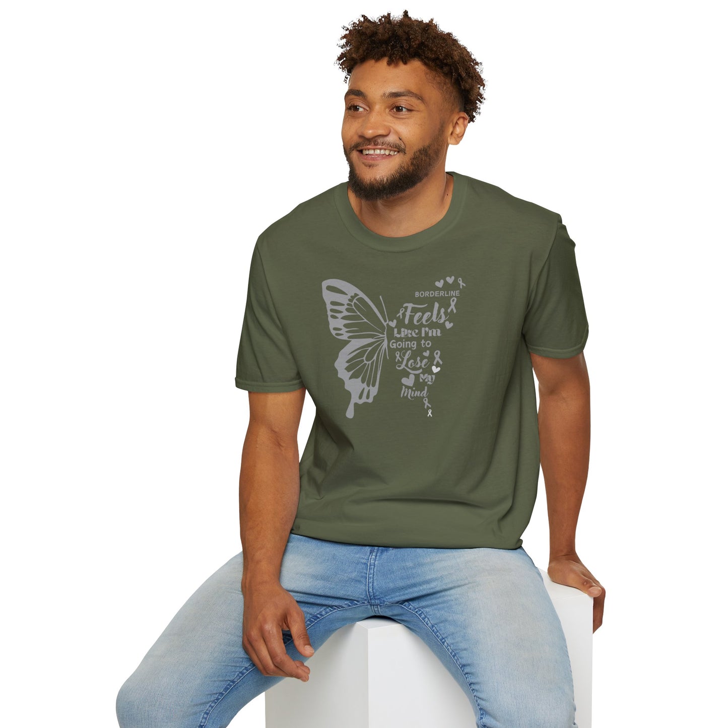 T-shirt "Le Vol Fragile de l’Esprit" - Unisex Softstyle T-Shirt