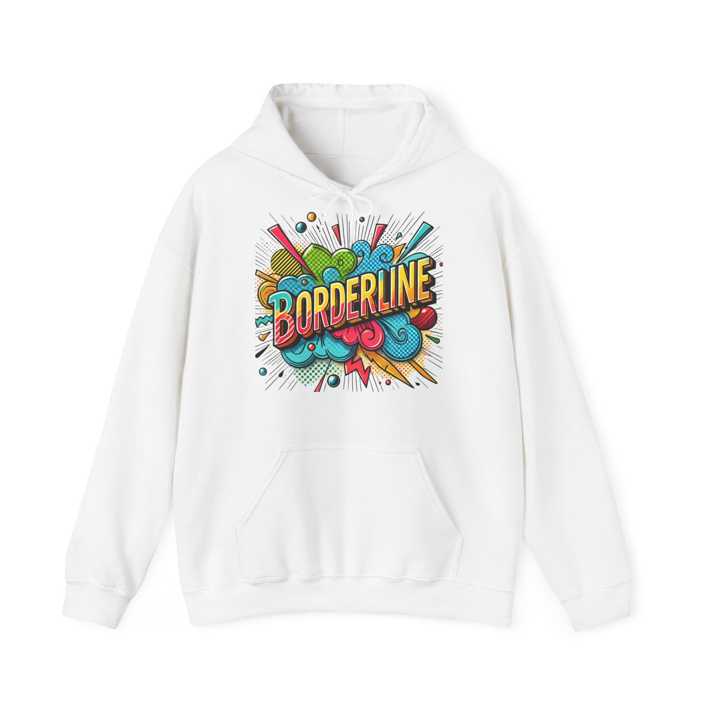 Hoodie " Borderline Kaboom" - Unisex Heavy Blend™ Hooded Sweatshirt