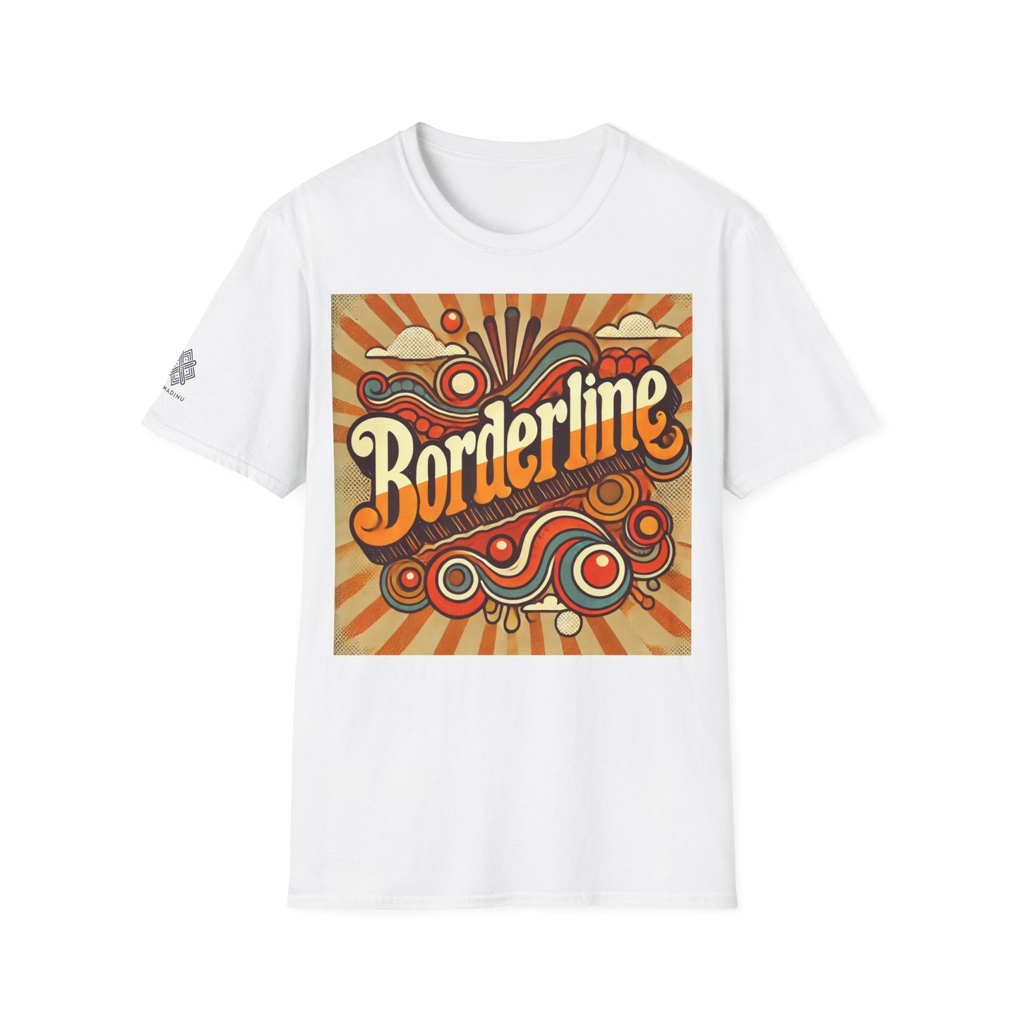 Borderline T-Shirt 70s  - Unisex Softstyle T-Shirt