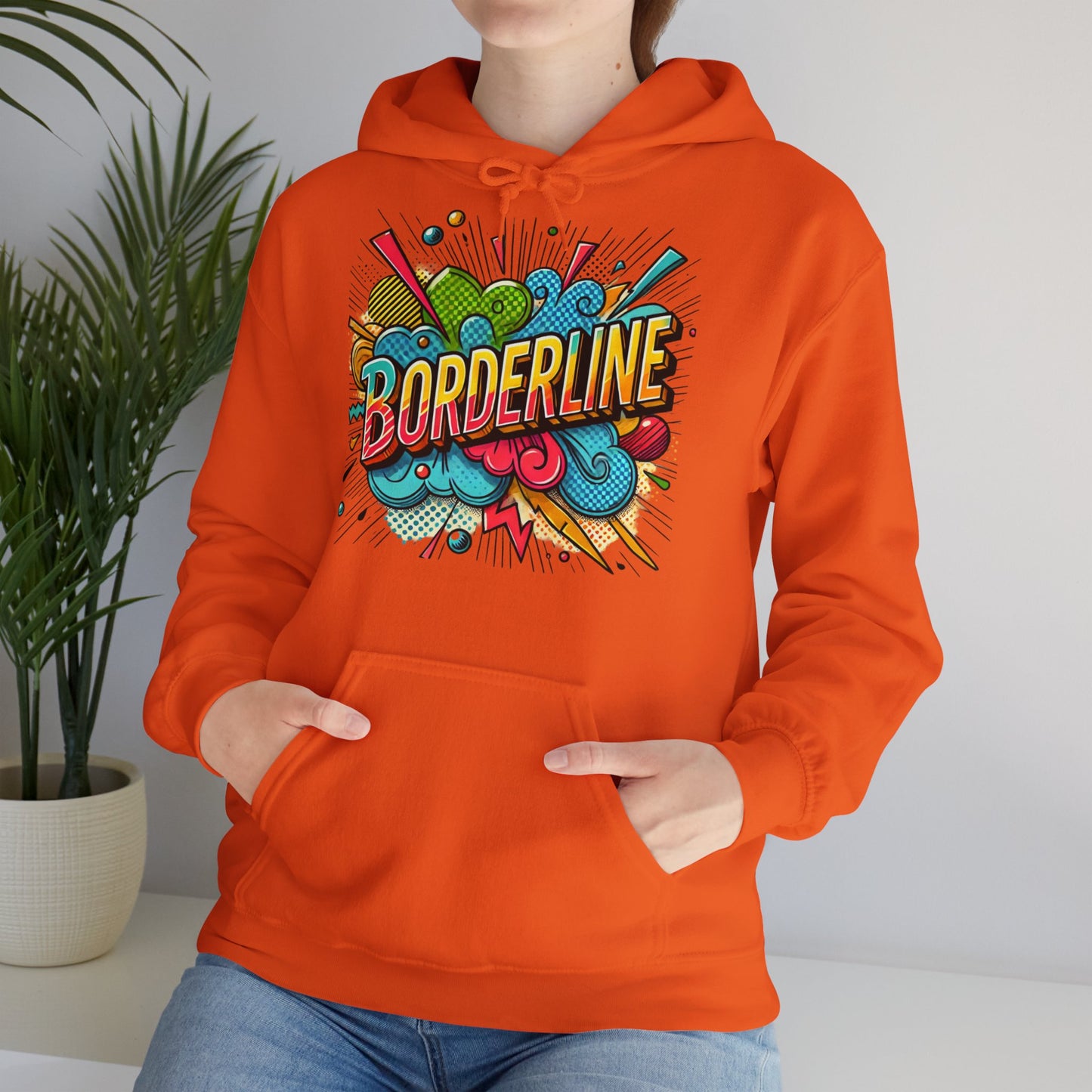 Hoodie " Borderline Kaboom" - Unisex Heavy Blend™ Hooded Sweatshirt