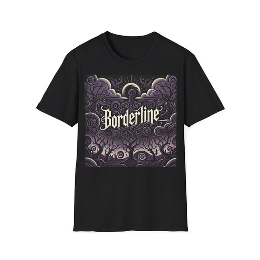 T-shirt Borderline Gothique - Unisex Softstyle T-Shirt