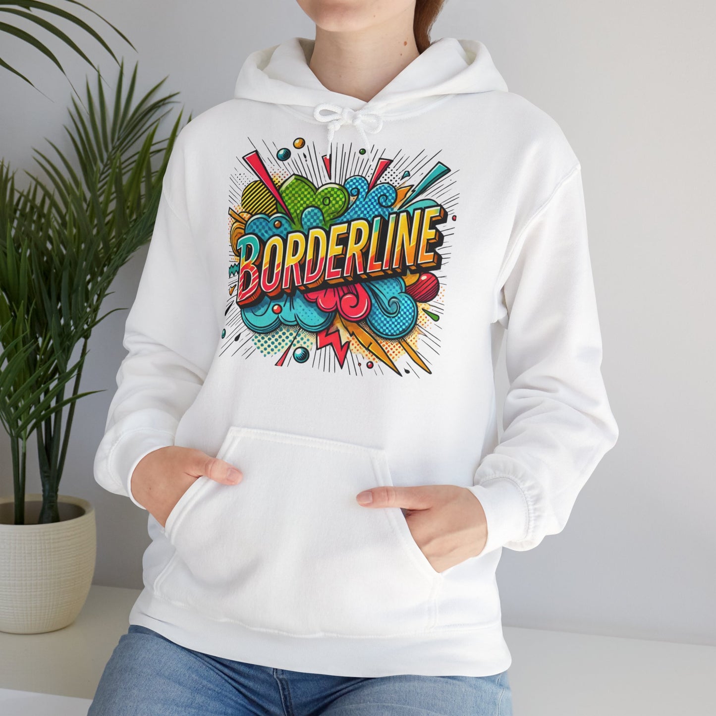 Hoodie " Borderline Kaboom" - Unisex Heavy Blend™ Hooded Sweatshirt