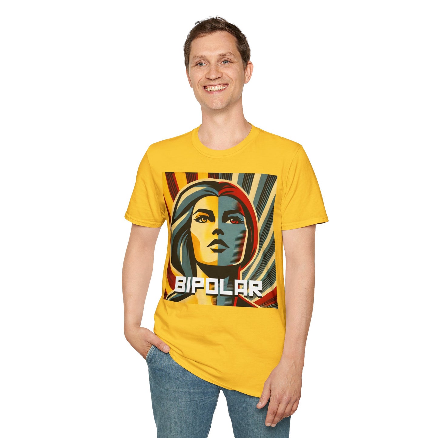 T-shirt "Bipolar Comrade" - Unisex Softstyle T-Shirt