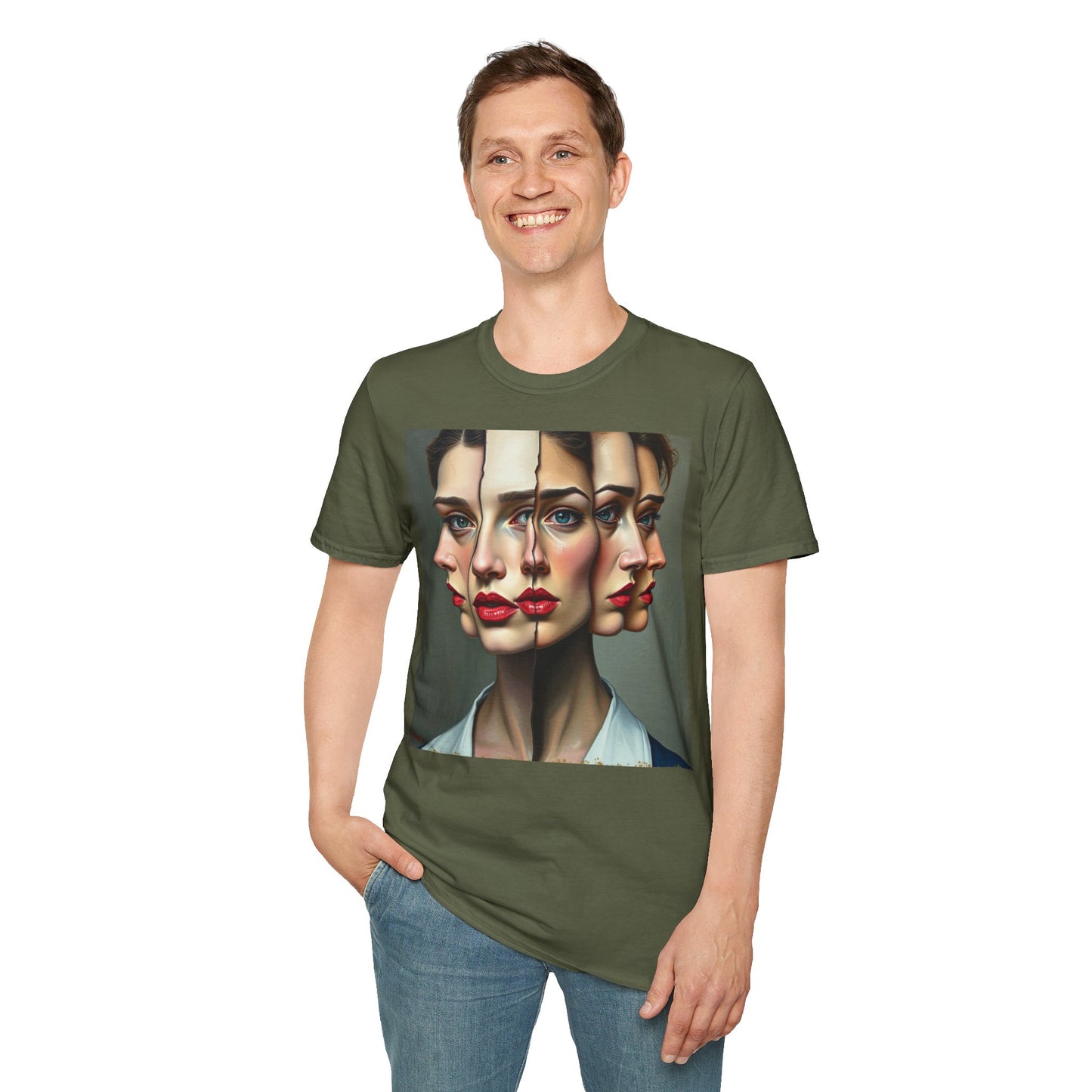 T-shirt " Reflets Fragmentés" TDI/DID - Unisex Softstyle T-Shirt