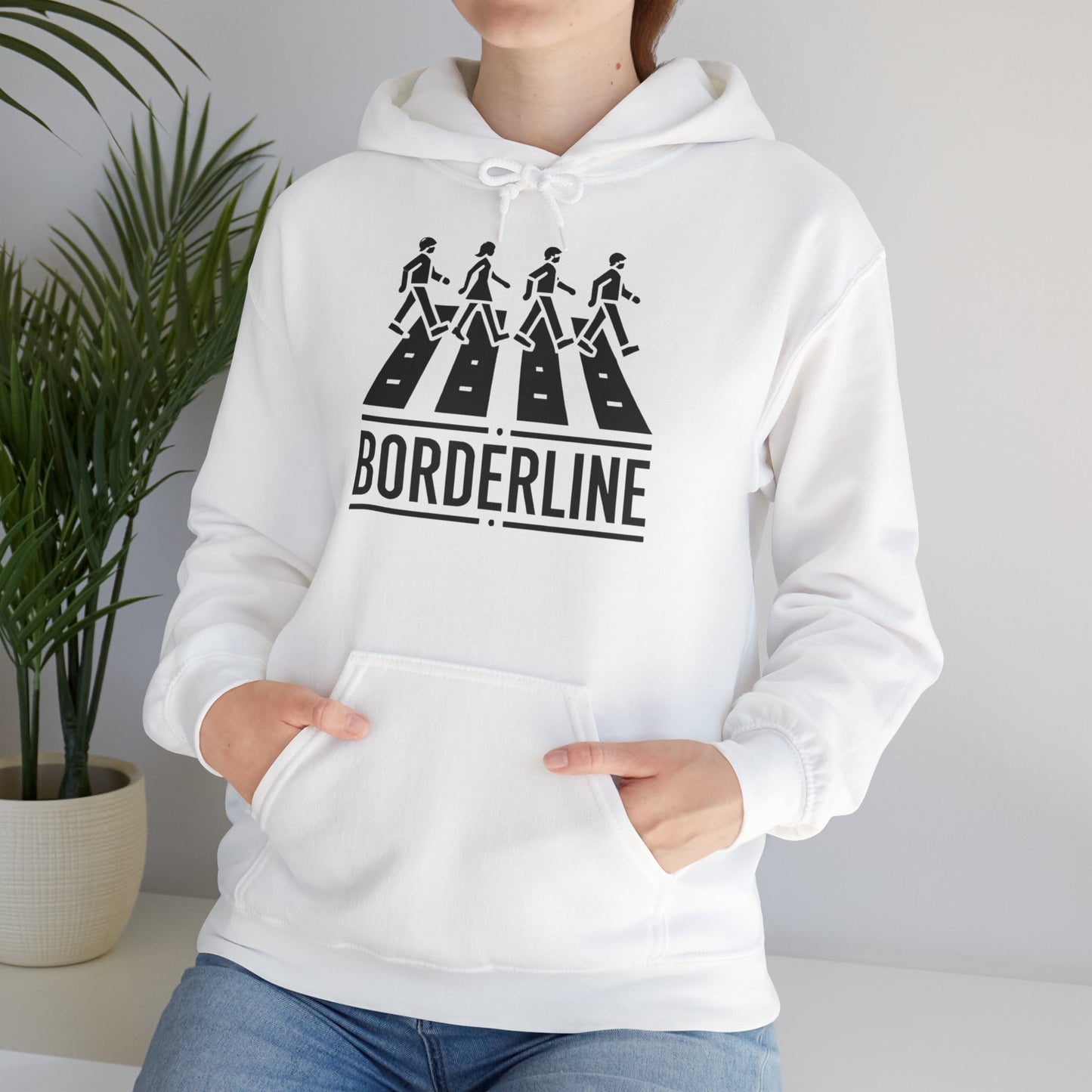 Hoodie "Borderline Abbey Road" - Unisex Heavy Blend™ Hooded Sweatshirt