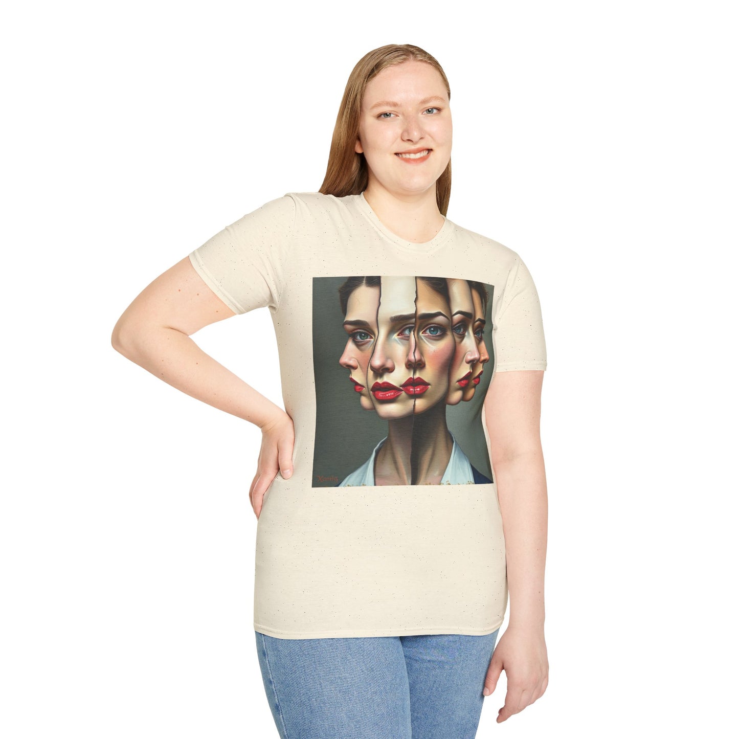 T-shirt " Reflets Fragmentés" TDI/DID - Unisex Softstyle T-Shirt