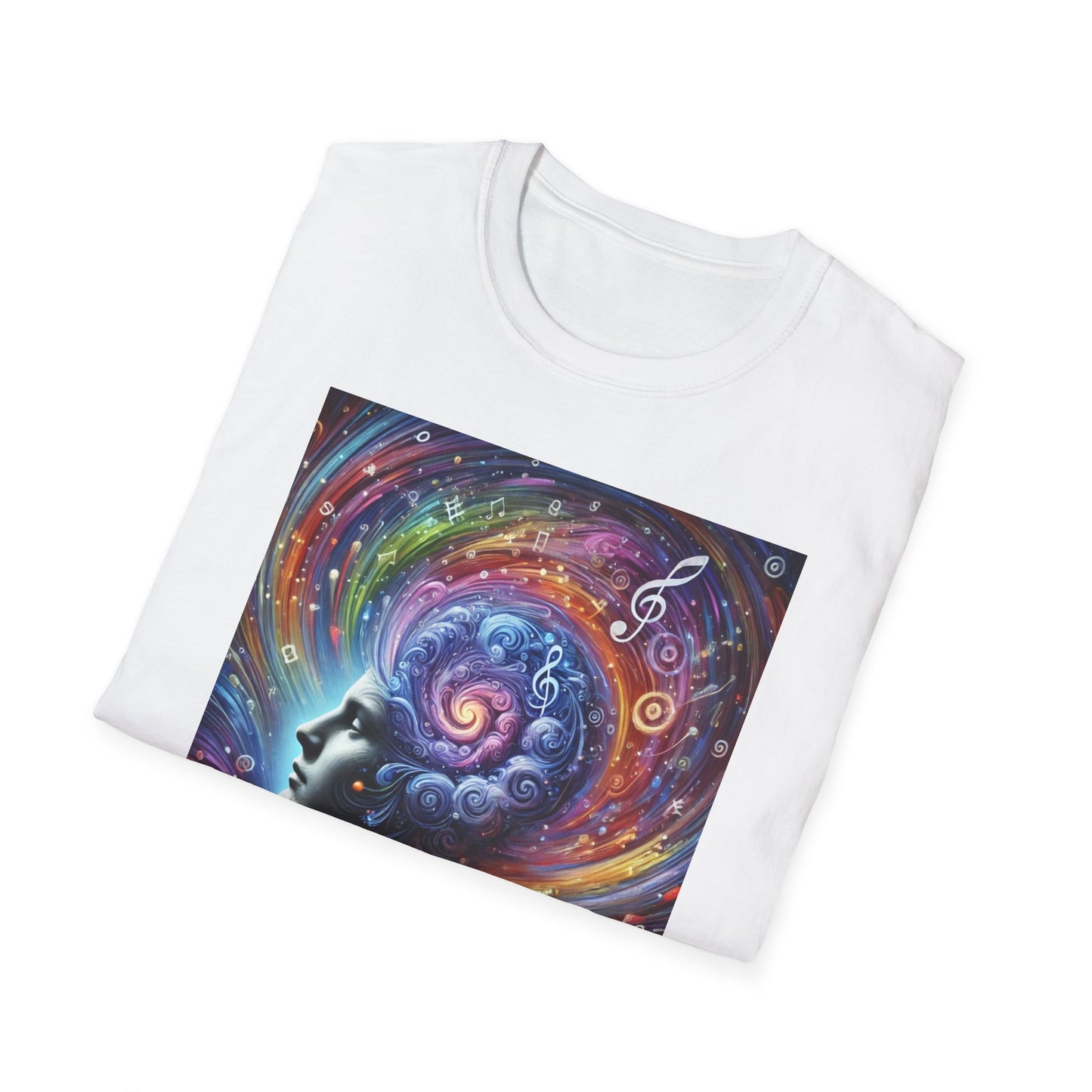 T-shirt "Vortex de pensées" HIP/Gifted - Unisex Softstyle T-Shirt