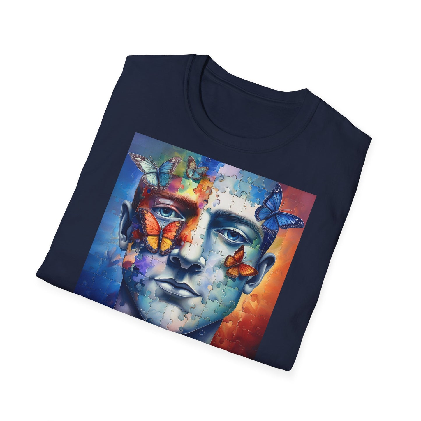 T-shirt "Puzzle de l’Âme" - Unisex Softstyle T-Shirt