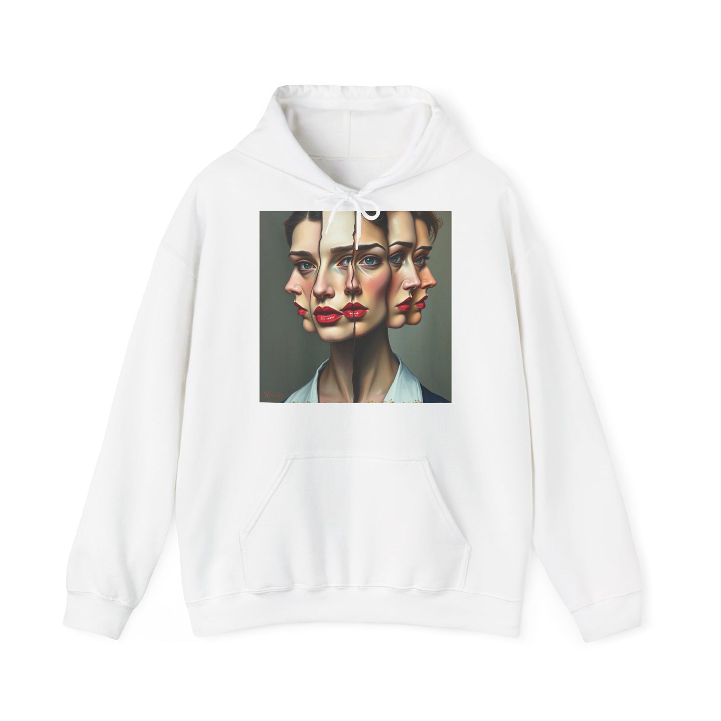 Hoodie "Reflets Fragmentés" - Unisex Heavy Blend™ Hooded Sweatshirt