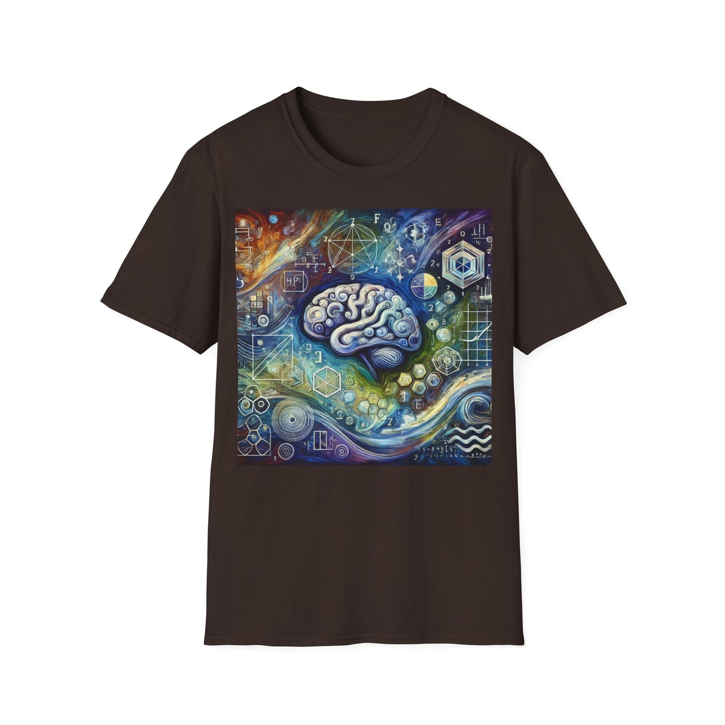 t-shirt "The brain " HPI / Gifted - Unisex Softstyle T-Shirt