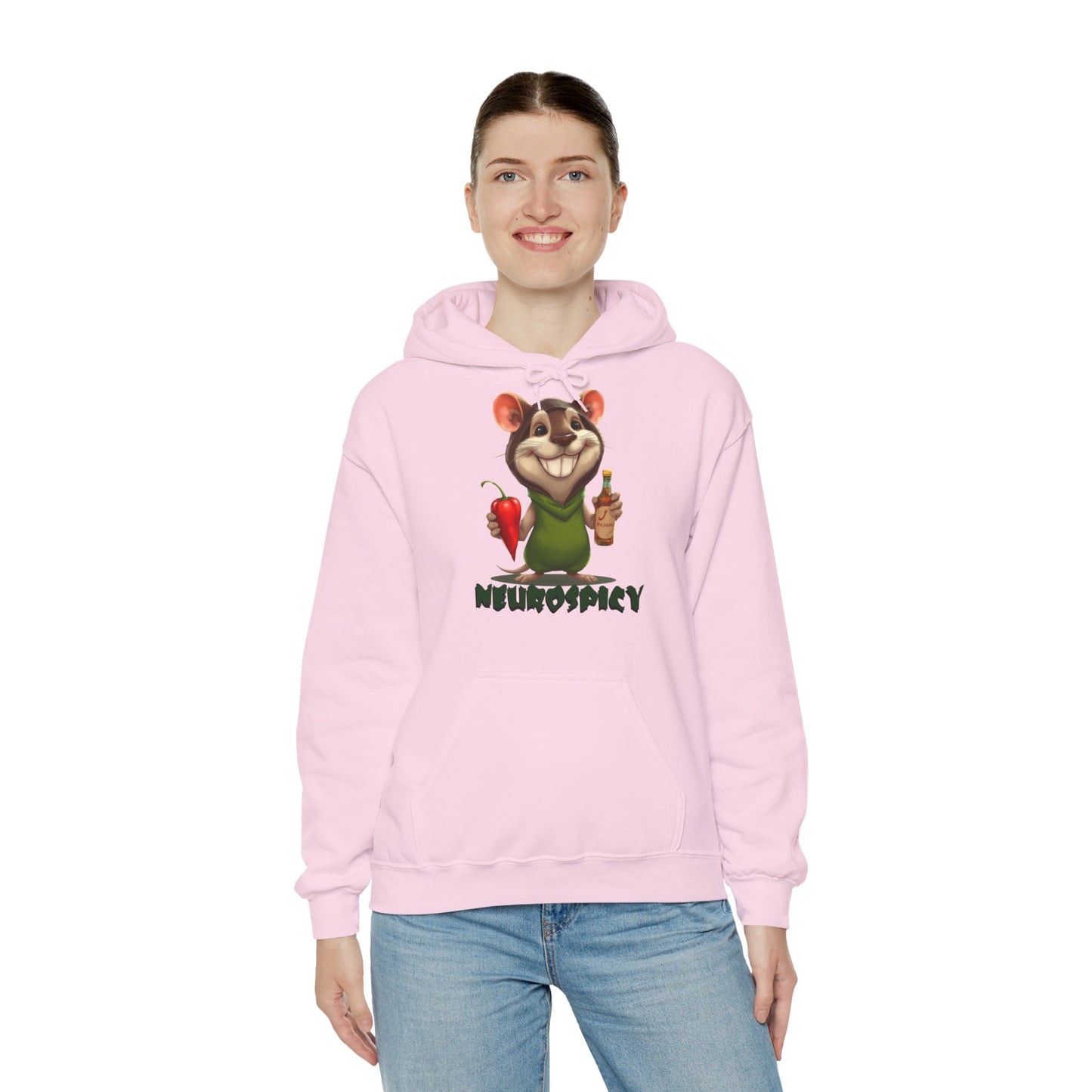 Hoodie "Un Sourire Epicé" - Unisex Heavy Blend™ Hooded Sweatshirt