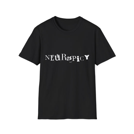 T-shirt "Neurospicy Collage" - Unisex Softstyle T-Shirt