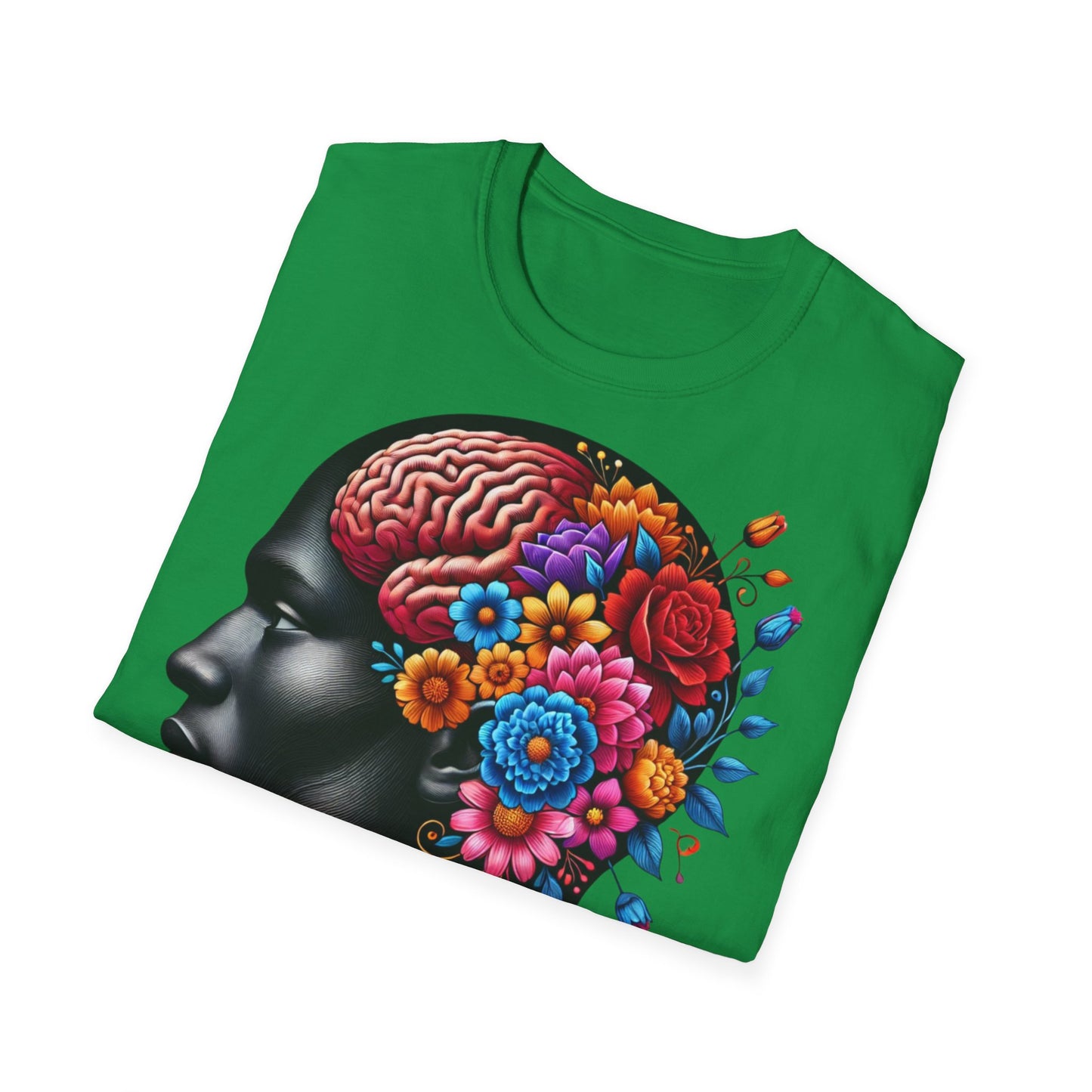 Homme Black Neurodiversity - Unisex Softstyle T-Shirt