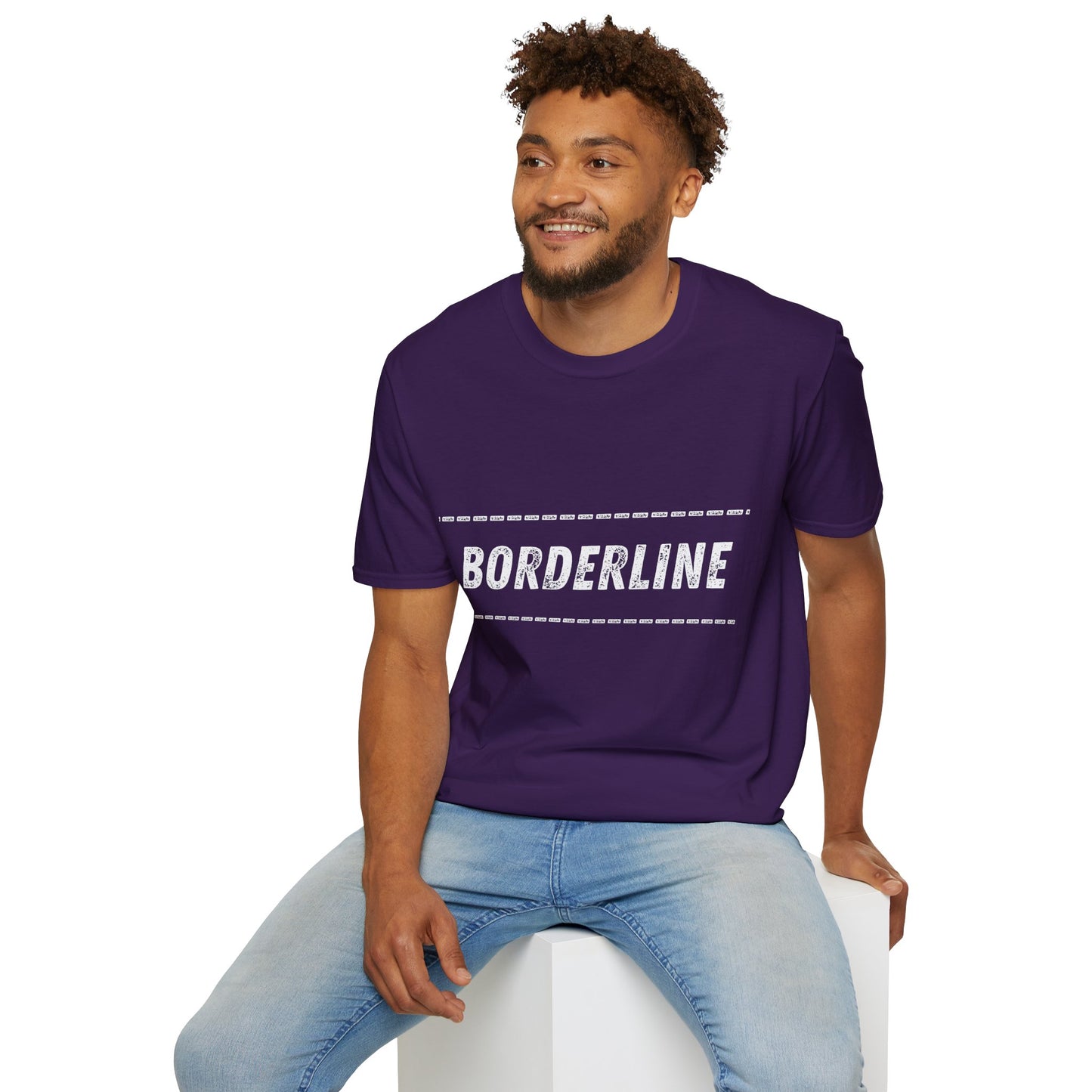 T-shirt "Borderline" - Unisex Softstyle T-Shirt