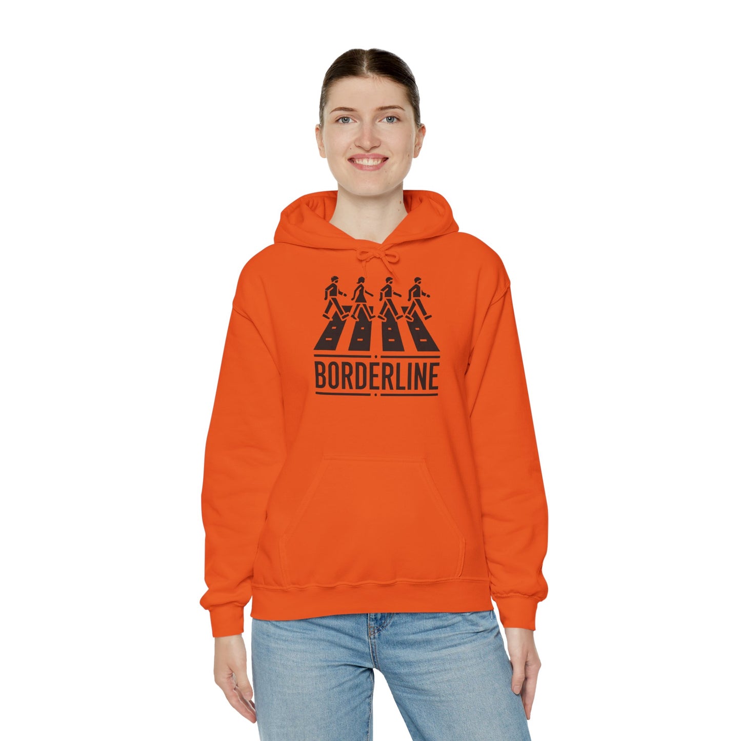 Hoodie "Borderline Abbey Road" - Unisex Heavy Blend™ Hooded Sweatshirt